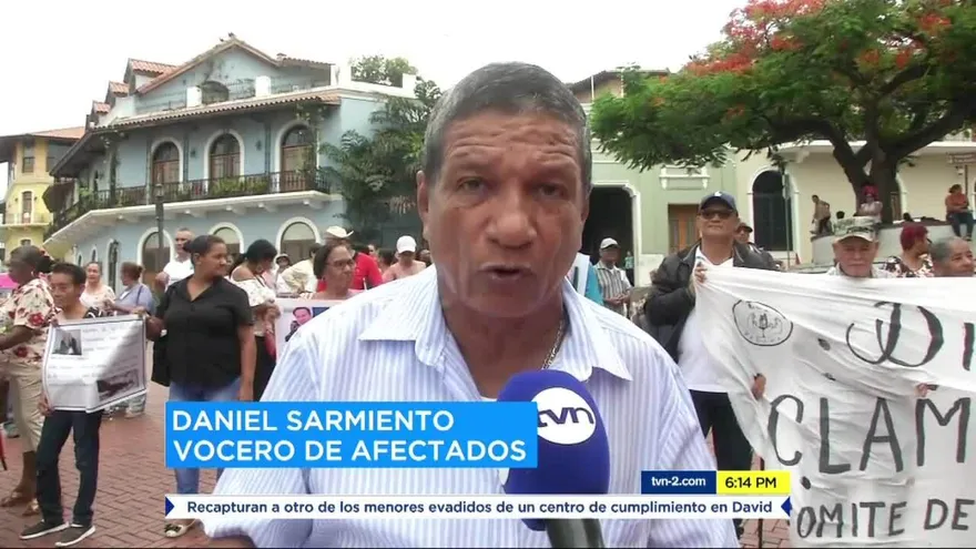 Víctimas de envenenamientos por dietilenglicol protestas en Presidencia