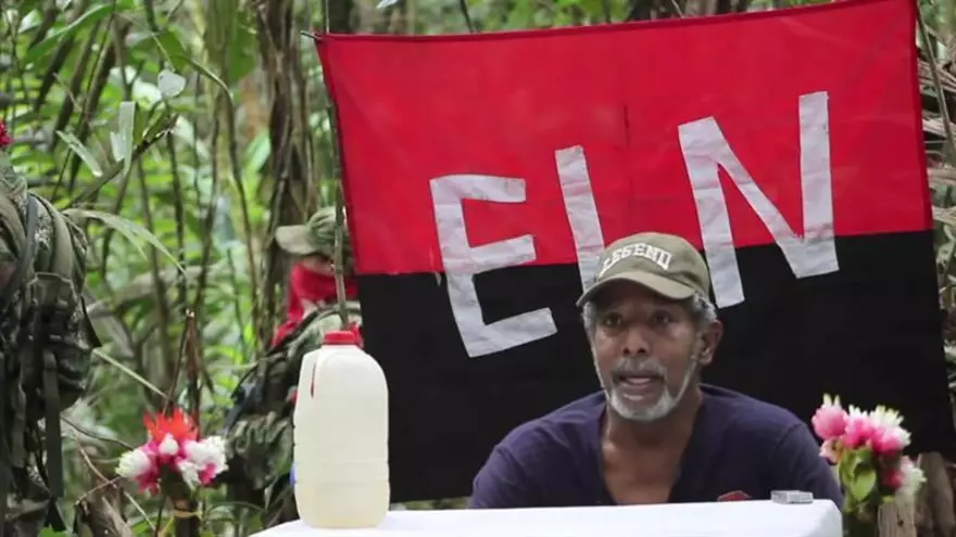 Fotograma de un video publicado por Occidente Rebelde el 18 de agosto de 2016, del excongresista secuestrado por el ELN, Odín Sánchez.