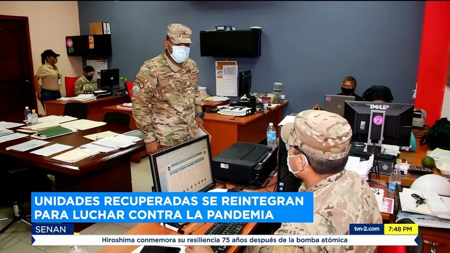 Unidades recuperadas se reintegran para luchar contra la pandemia