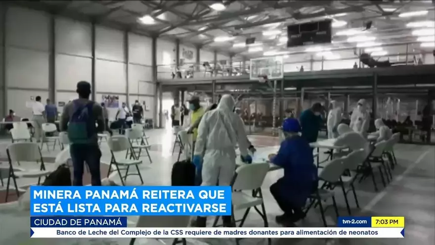 Minera Panamá reitera que está lista para reactivar sus operaciones