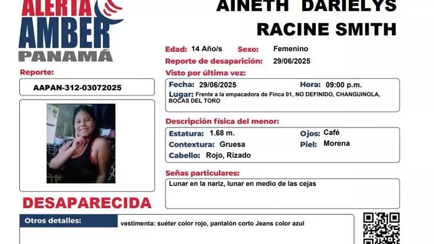 Dos menores desaparecidas en Bocas del Toro y Chiriquí