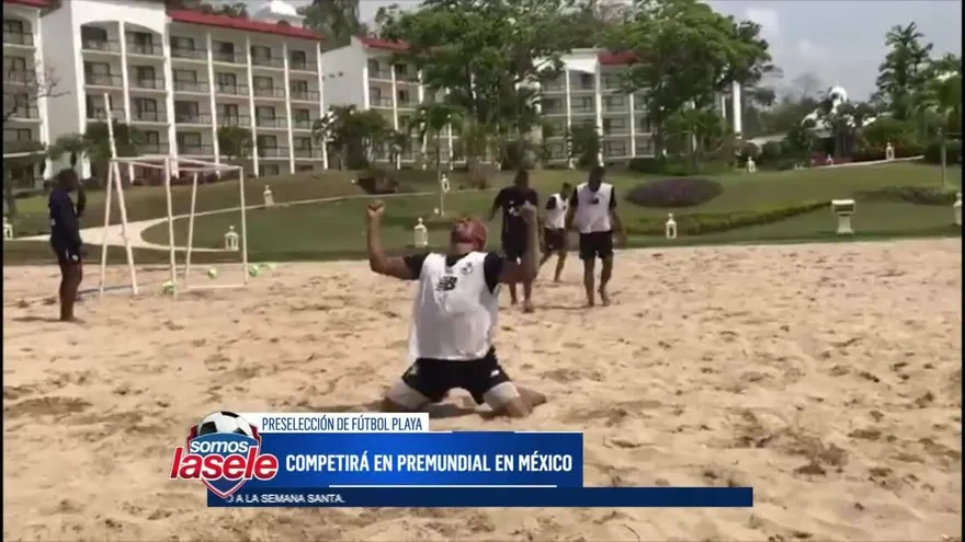 Selección de fútbol playa sigue con sus trabajos con la mente puesta en Puerto Vallarta