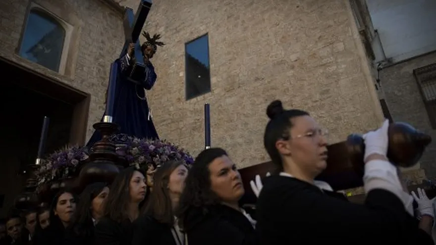 Procesión de Jesús Nazareno en Jaén, España