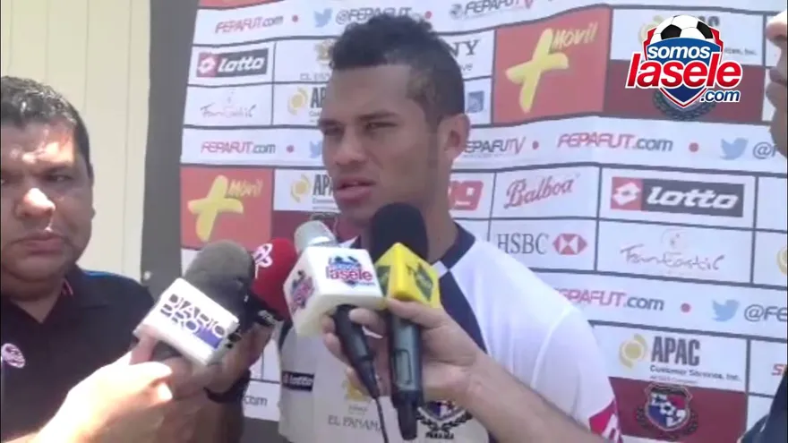 Escucha las declaraciones de Rolando Blackburn luego del entreno de hoy