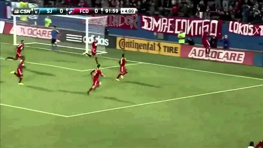 Aquí está el gol de Blas Pérez en el arranque de la MLS con FC Dallas