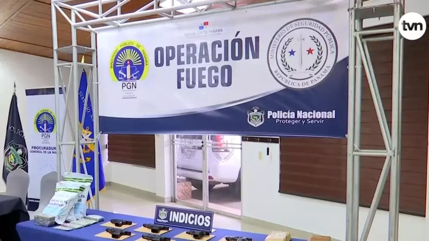 Detalles de los detenidos en la Operación Fuego