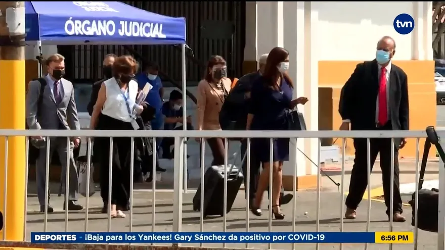 Audiencia de caso Blue Apple inicia con hermetismo