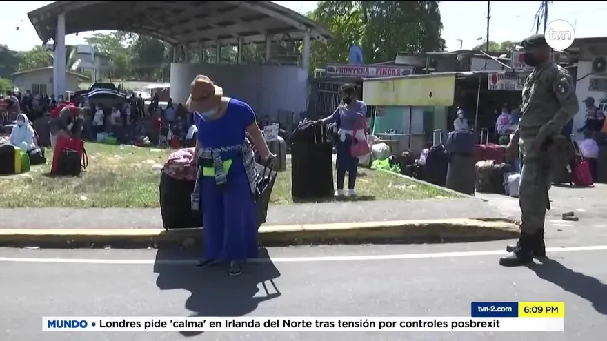 Sigue la salida de nicaragüenses por Paso Canoas
