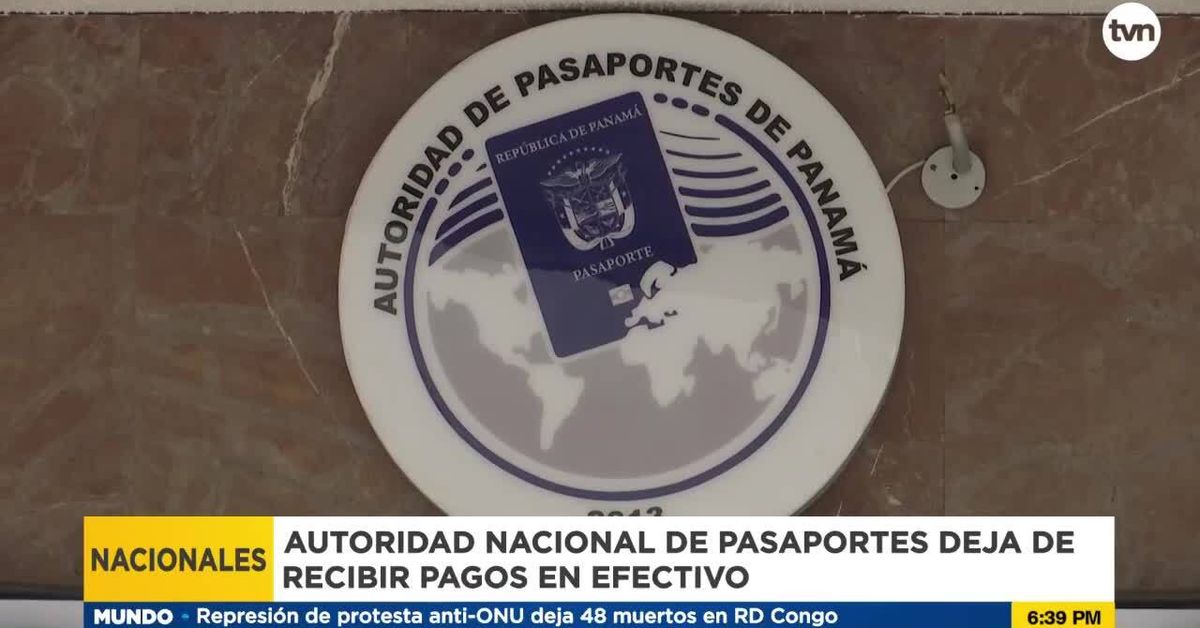 Pasaportes extiende suspensión de atención a nivel nacional por daño en servidores tras apagón