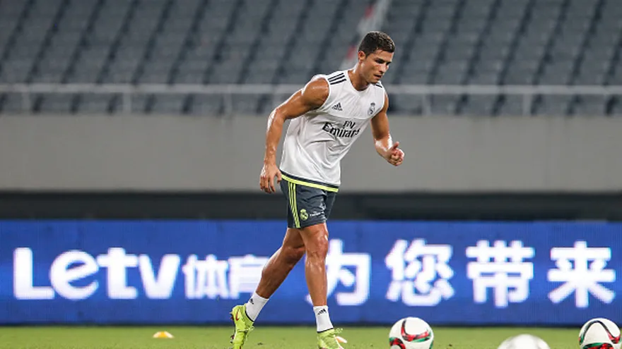 CR7 en China.