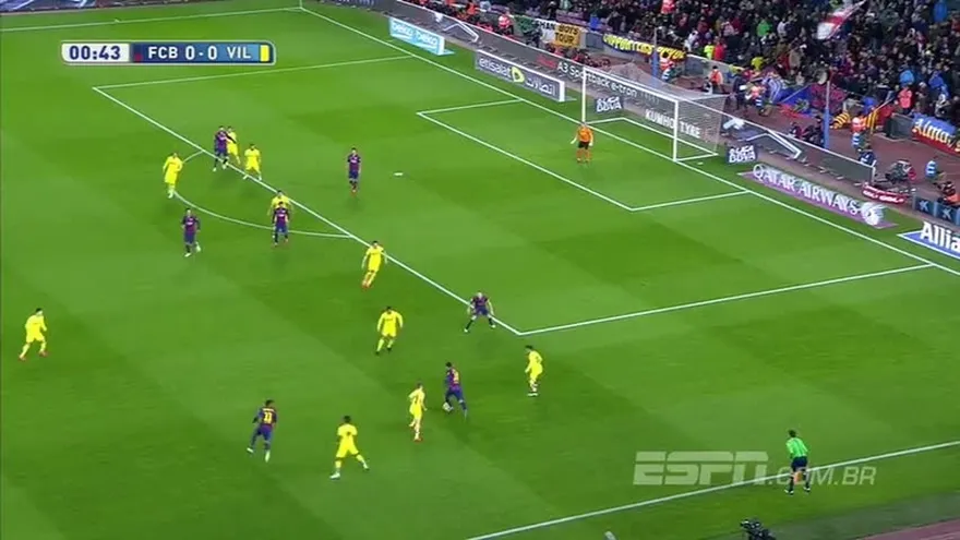 Barcelona 3 - 2 Villarreal