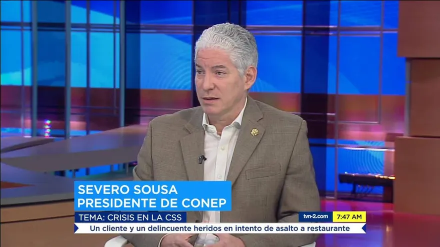 Presidente de la Conep se refiere a la crisis en la CSS