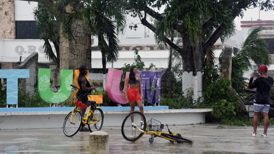 Balneario mexicano de Tulum.