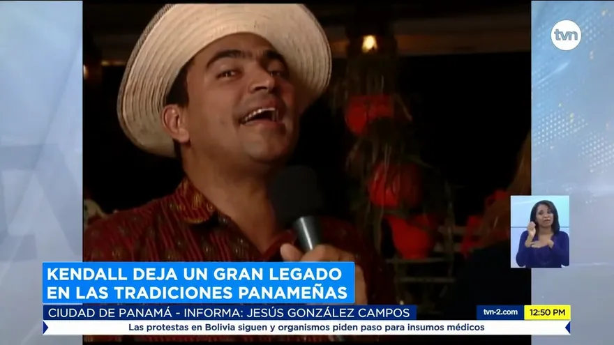 Kendall Royo, una voz del folclor que se apagó por la pandemia