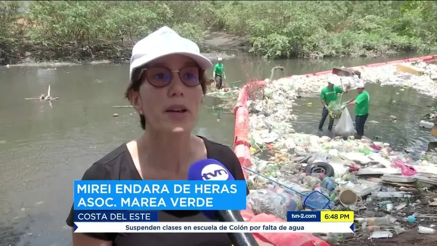 Marea Verde recolectó más de 150 bolsas con desechos plásticos en Costa del Este