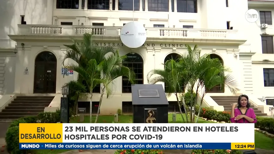 Más de 20 mil personas se atendieron en hoteles hospitales en pandemia