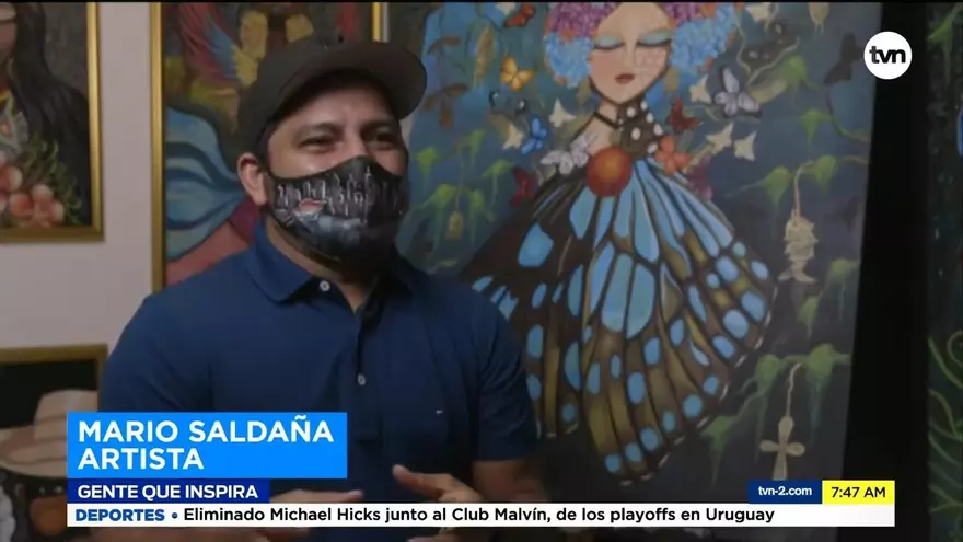 Mario Saldaña, arte y folklore