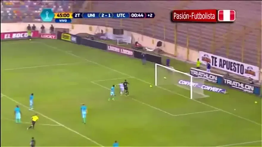 Gol de Luis Tejada, en triunfo de Universitario Deportes