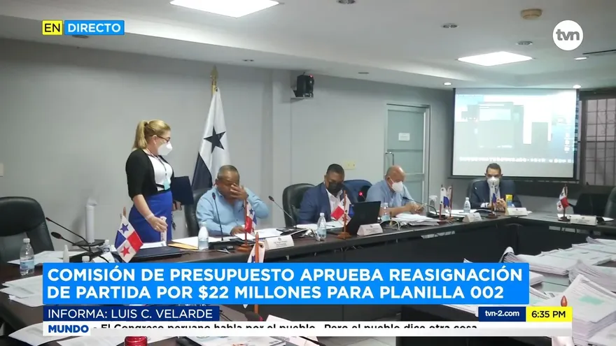 Aprueban reasignar $22 millones para pago de planilla 002 de la Asamblea