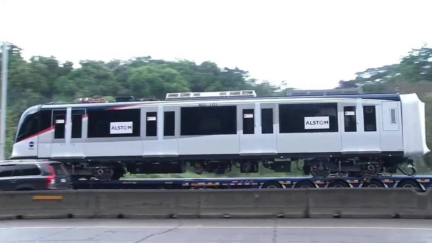 Llega a Panamá el tren 21 de la Línea 1 del Metro