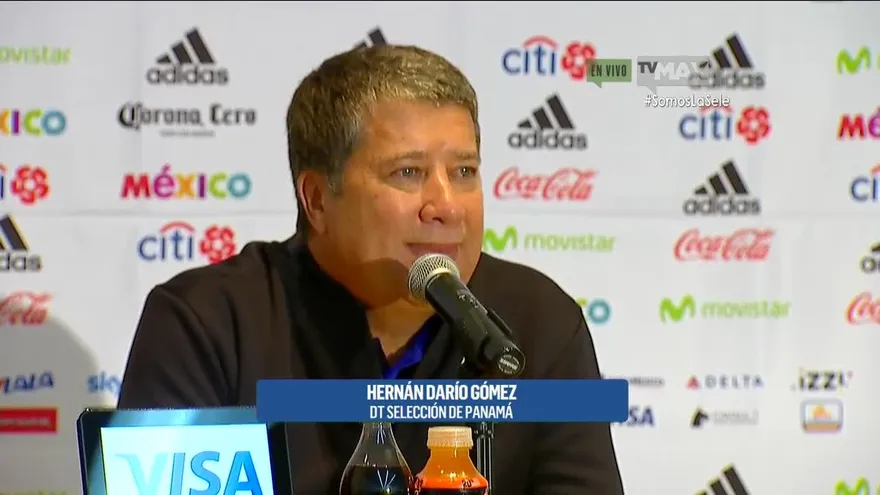 Hernán Darío Gómez y su conferencia tras la derrota ante México