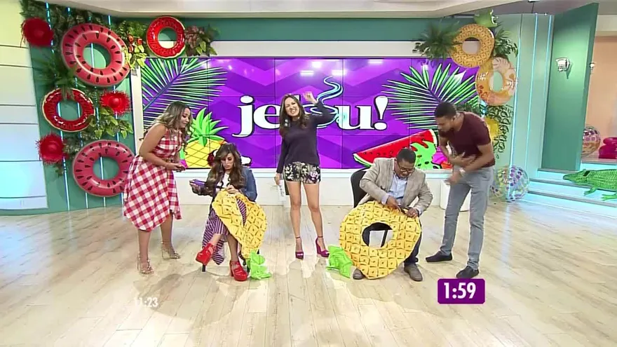 ¡Podrá Ingrid o Eddy lograr el reto de presentadores!