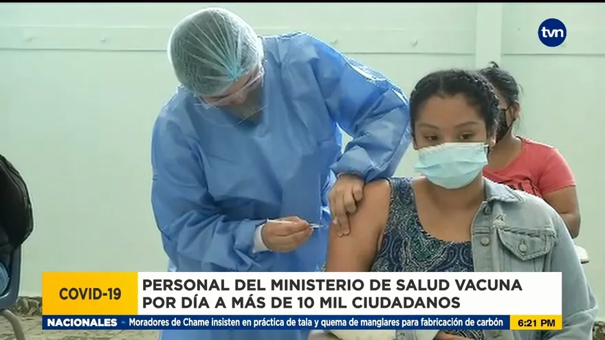 Personas sin ninguna dosis se acercaron a vacunación en Veraguas