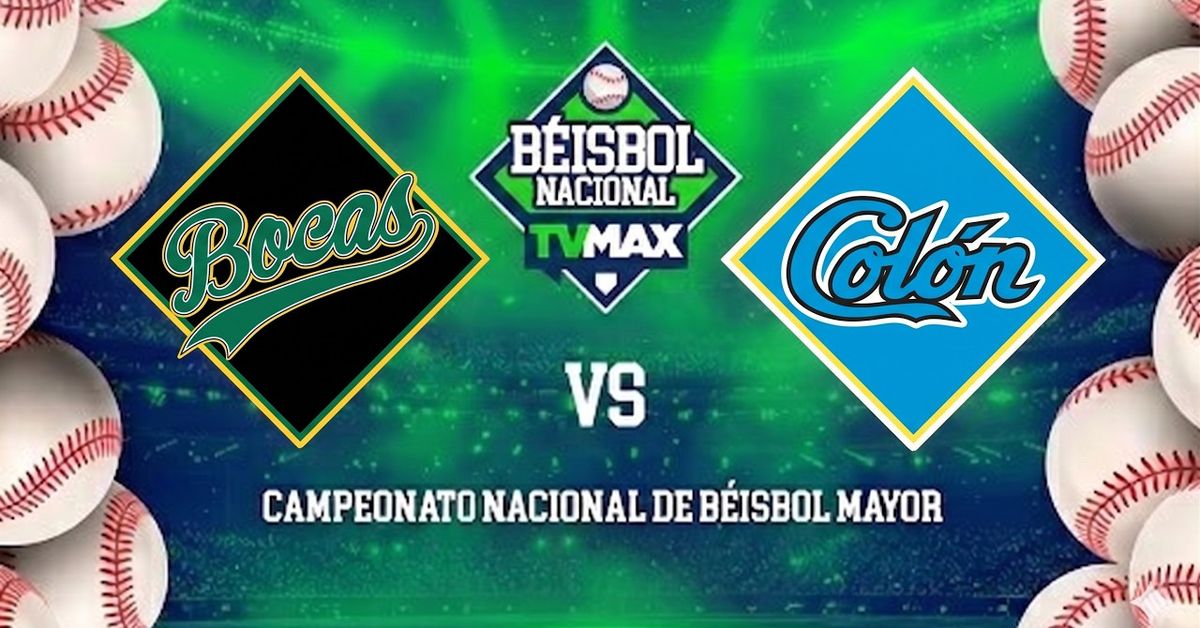 EN VIVO Béisbol Mayor 2026 semifinales Bocas del Toro vs Colón juego 5
