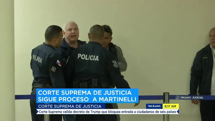 Martinelli debe enfrentar a la justicia este miércoles