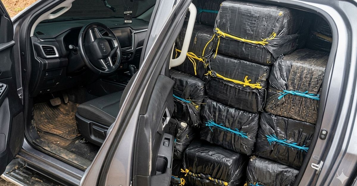 Cuatro hombres quedan detenidos tras decomiso de 1,300 kilos de cocaína en Chiriquí