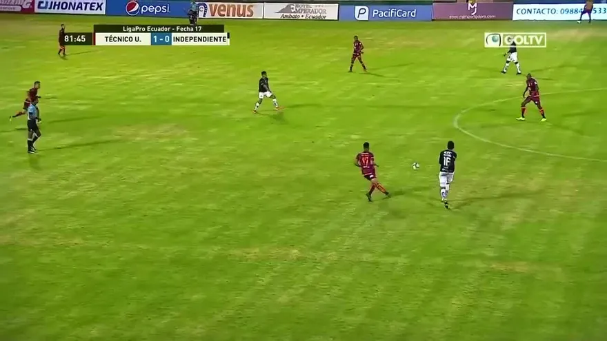 Gabriel Torres anotó su primer gol en la primera división de Ecuador