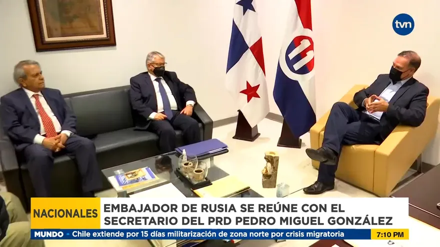 Embajador de Rusia se reúne con Secretario del PRD