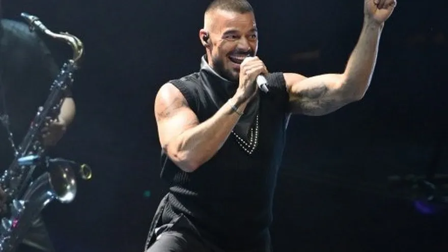 El cantante Ricky Martin