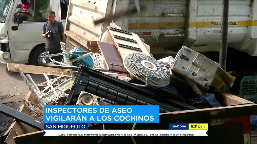 Inspectores sancionarán a quienes  tiren desperdicios en la calle en San Miguelito