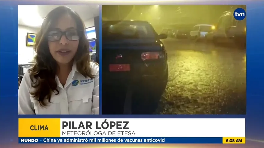 Advierten que seguirán lluvias en las próximas horas en Panamá