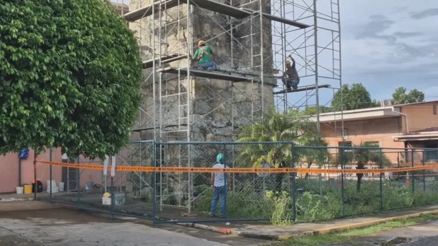 La torre de la Catedral de San José de David será restaurada por fases