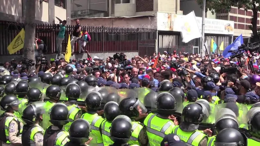 Oposición venezolana retomó la calle para exigir elecciones
