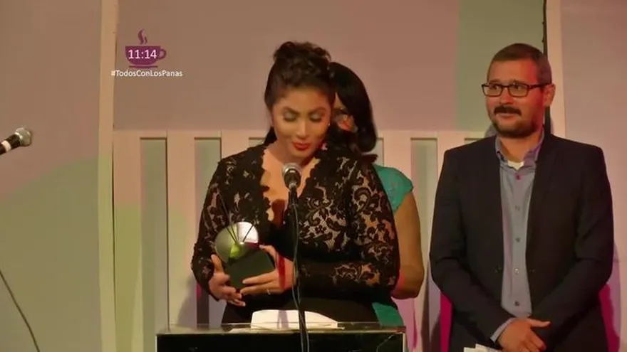 Imagen de archivo de la entrega de los Premios Escena 2016.