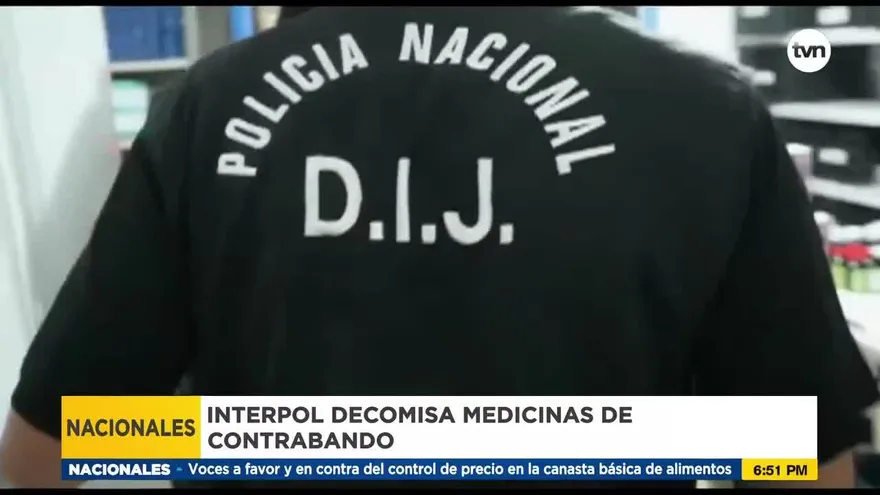 Realizan decomiso de medicinas valorado en 11 millones de dólares