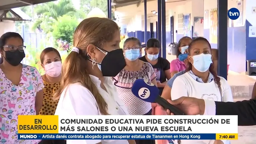 Padres de familia en Pacora piden solucionar falta de cupos en escuelas