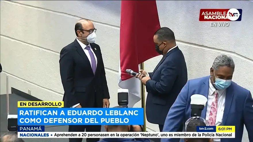 Ratifican a Eduardo Leblanc como Defensor del Pueblo