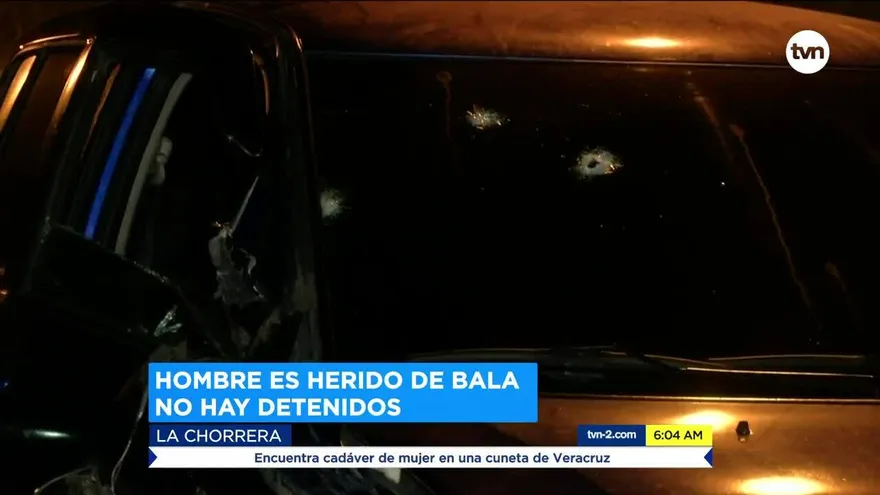 Hombre herido de un disparo en La Chorrera