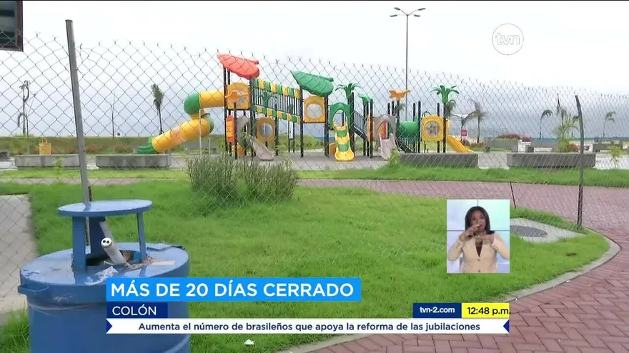 Segunda etapa de paseo marino en Colón sigue cerrada