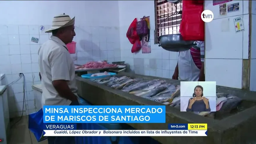 Minsa realiza inspección en Mercado de Santiago de Veraguas