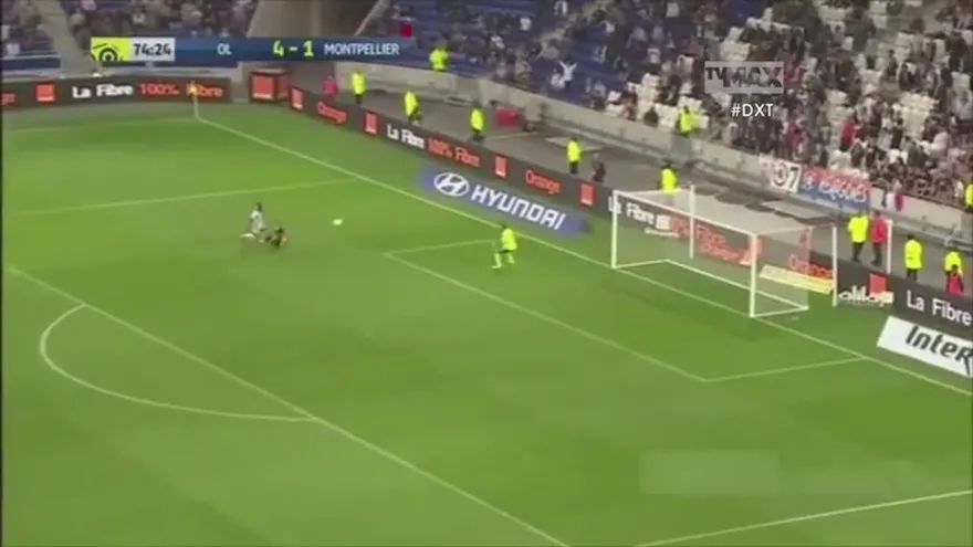 Lyon ganó 5-1 al visitante Montpellier