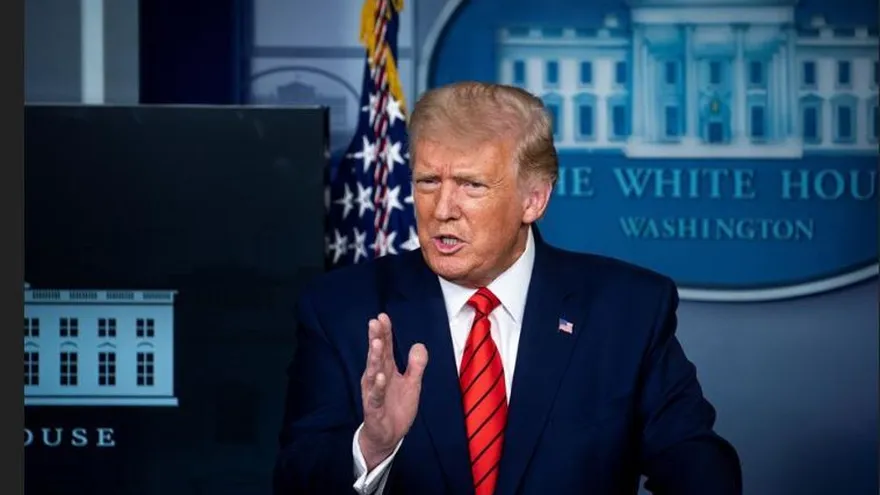 Trump defiende al joven que mató a dos manifestantes en Wisconsin. Foto/EFE