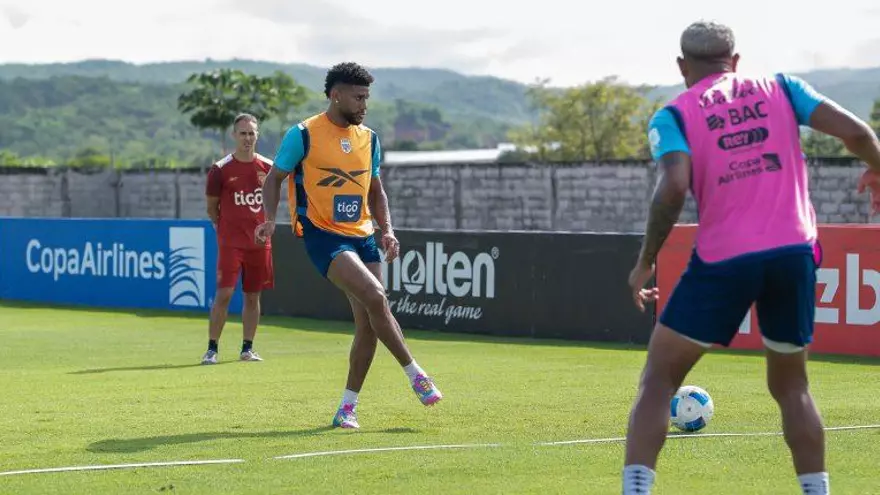 Entrenamiento de la selección de Panamá