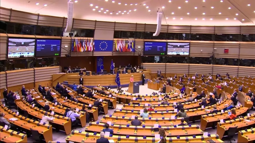 Jefa de la UE pide cooperación ante pandemia y situación migratoria