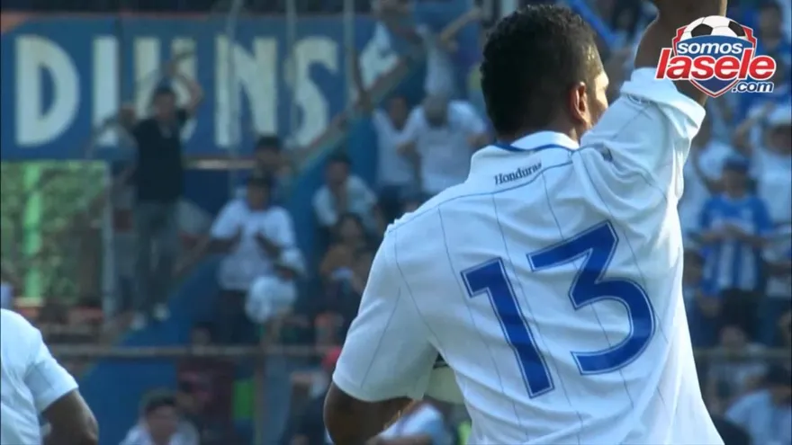 Gol de Honduras, el primero del empate 2-2