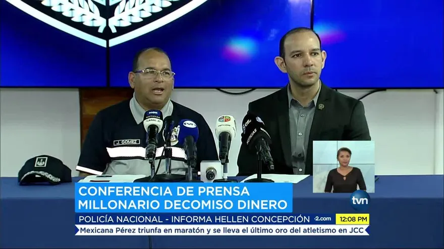 Decomisan más de dos millones de dólares